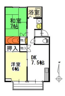 カーザステラ【2階】の間取り