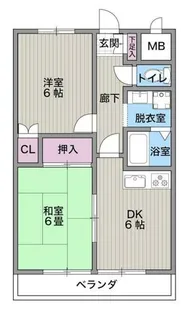 愛知県名古屋市瑞穂区井戸田町4丁目【マンション】の間取り