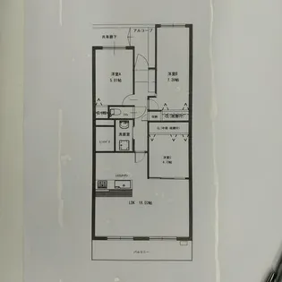 愛知県名古屋市中区富士見町【マンション】の間取り
