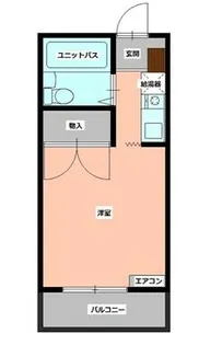 フローラハイツ【2階】の間取り