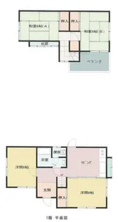 兵庫県加古川市野口町坂元【一戸建】の間取り