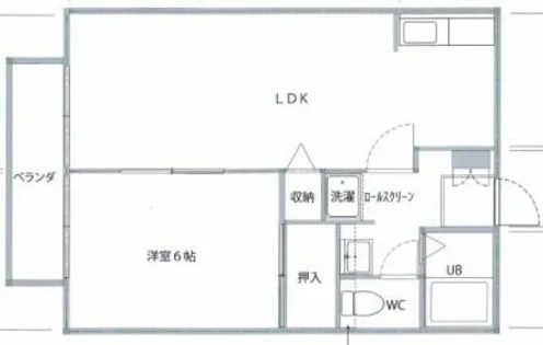 アルコンセル【2階】の間取り