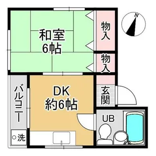 英和ハイツ【3階】の間取り