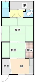 京都府京都市伏見区醍醐御霊ケ下町【アパート】の間取り