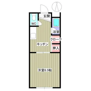日栄ビル【3階】の間取り