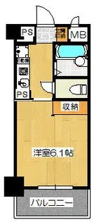 ディアコート八木【3階】の間取り