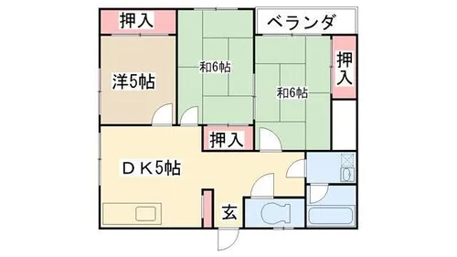 たつみヴィレッジ【3階】の間取り