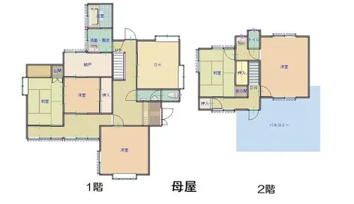 和歌山県和歌山市和歌町【一戸建】の間取り