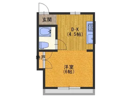 和歌山県田辺市上屋敷2丁目【マンション】の間取り