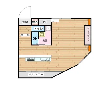 ロイヤルルベール【407号室】の間取り