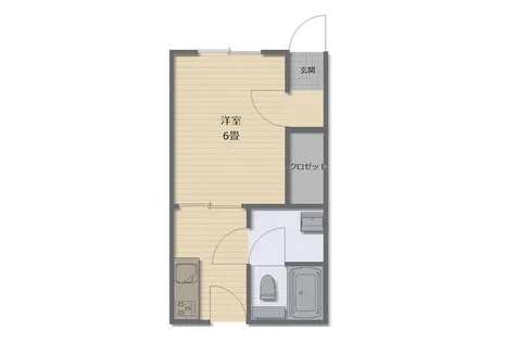マンションとみた【103号室】の間取り