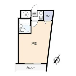 芦屋アーチストビラ【2階】の間取り