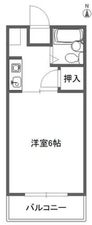 パーセル【3階】の間取り