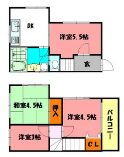 兵庫県神戸市垂水区多聞台2丁目【一戸建】の間取り