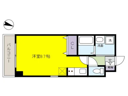 ブルーメ芦屋【2階】の間取り