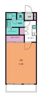 ハイツアスター【1階】の間取り