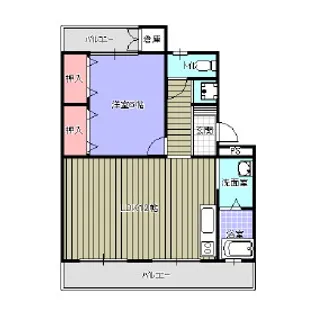 第1石打ビル【3階】の間取り