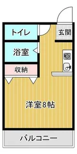 アトラエントⅡ【2階】の間取り