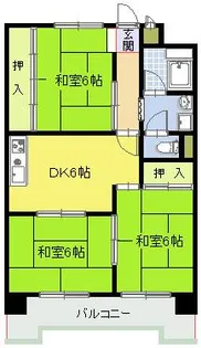 的場藤ビル【405号室】の間取り
