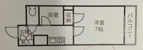 AVENIR【305号室】の間取り