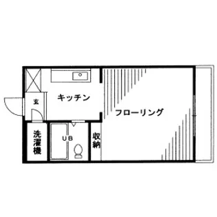 Mスマート別府【505号室】の間取り