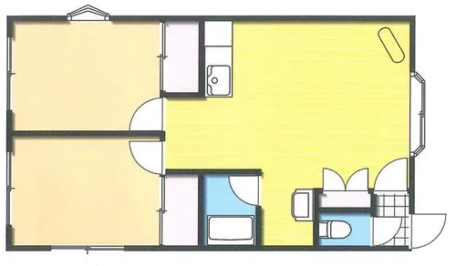 ロイヤルハイムFUMI【202号室】の間取り