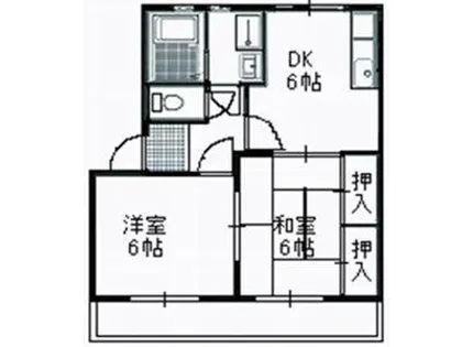 シティオ・フェリズ【2階】の間取り