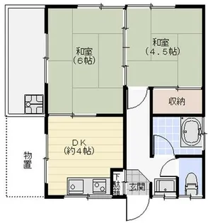福岡県飯塚市大日寺【一戸建】の間取り