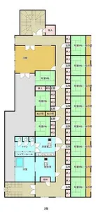 名古屋市港区名港1丁目401番地、402番地【201号室】の間取り