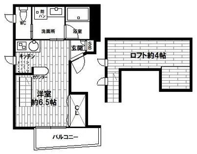 メゾン高槻Ⅱ号館【2階】の間取り
