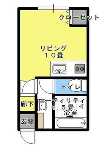 エレガントコートMA【203号室】の間取り