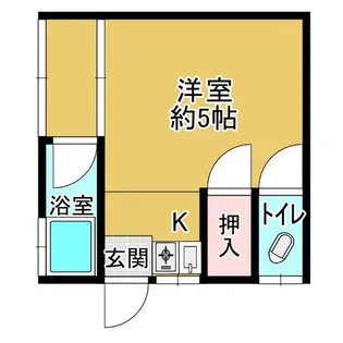 白川ハイツ【10号室】の間取り