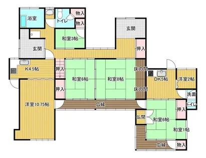 福岡県柳川市坂本町【一戸建】の外観