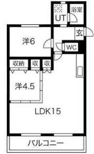 グリーンハイツ名東【303号室】の間取り