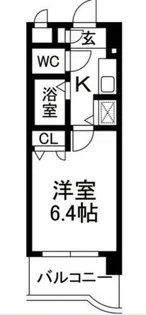 ライオンズマンション小倉駅南第2【806号室】の間取り