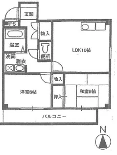 LIFEヒデ【3階】の間取り