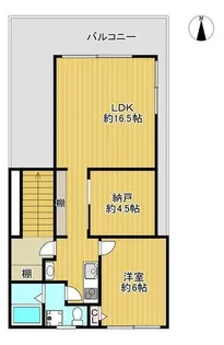 Daccordビル【5号室】の間取り