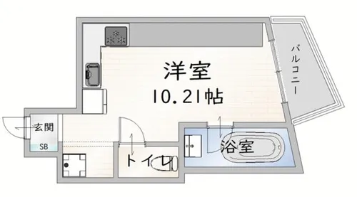 京都府京都市伏見区深草キトロ町【マンション】の間取り