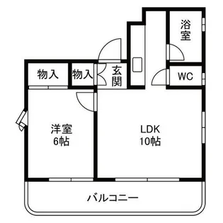 愛知県名古屋市東区新出来2丁目【マンション】の間取り