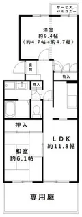 グリーンヒル小金台【1階】の外観