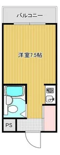 大阪府堺市東区草尾【マンション】の間取り