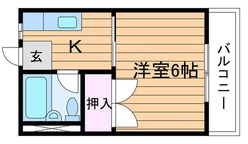 大阪府摂津市千里丘2丁目【マンション】の間取り