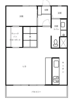 サンシャインマンション【6階】の間取り