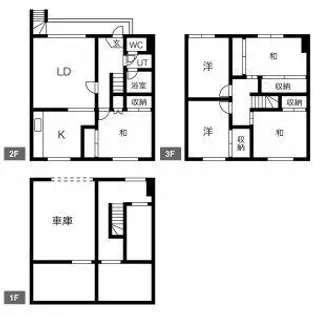 北海道札幌市東区北十六条東16丁目【一戸建】の間取り