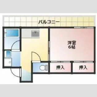 やまりゅうテナントビル【301号室】の間取り