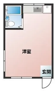 タカヒサ第二ビル【303号室】の間取り