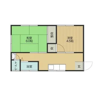 福岡県久留米市国分町【一戸建】の間取り