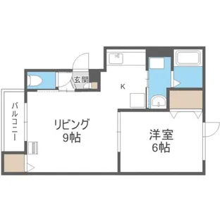 デュオパナッセ【102号室】の間取り