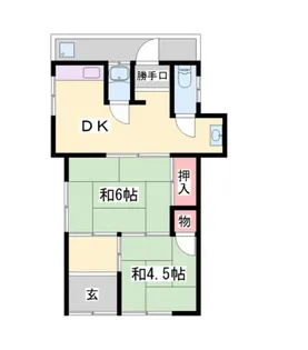 兵庫県姫路市仁豊野【一戸建】の間取り