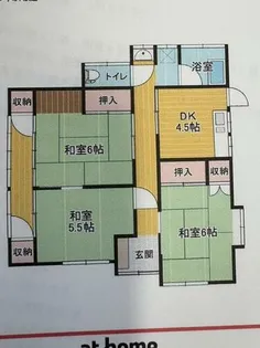 福岡県北九州市若松区深町2丁目【一戸建】の間取り
